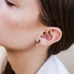 Bold earrings