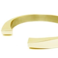 Vinyasa armband verguld