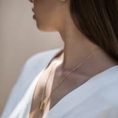 Bold earrings