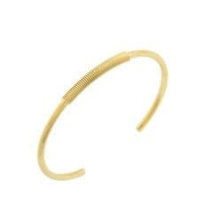 Spiral Armband vergoldet