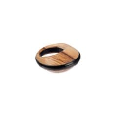 Pamoja Ring Olivenholz und Ebenholz