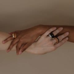 Kilima Ring aus Ebenholz