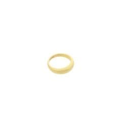 Pinkey ring verguld