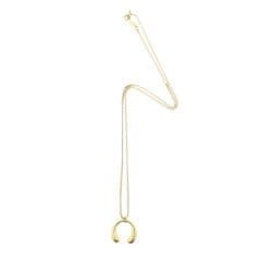 Melt necklace gold plated