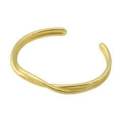 Twine bracelet gold plated