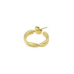 Twine oorbellen goud