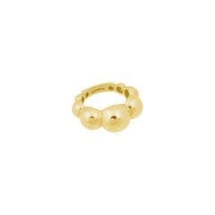 Dot ring verguld