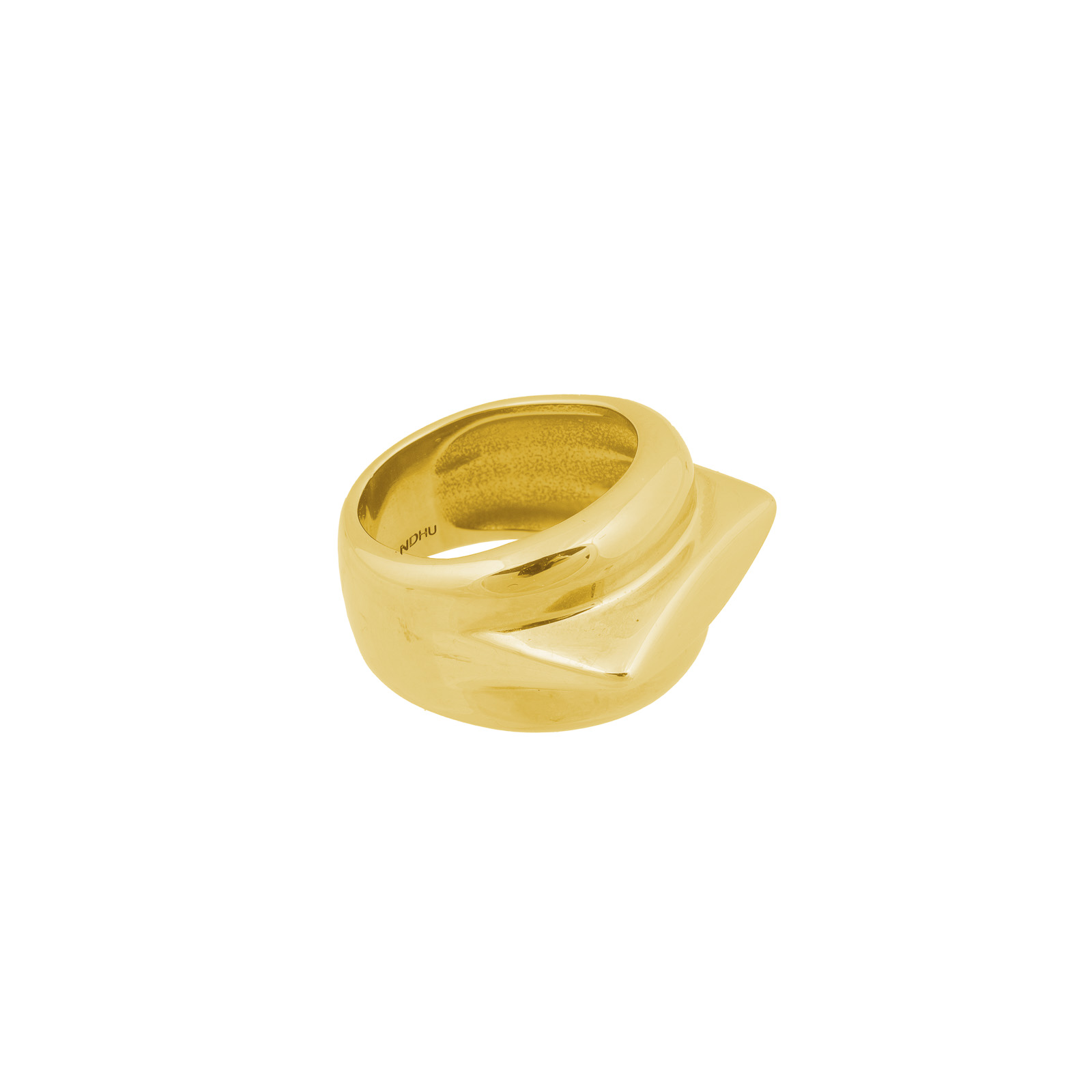 Triple ring gold plated - Bandhu