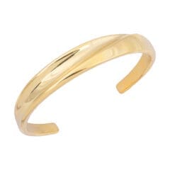 Onda bracelet gold plated