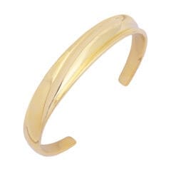 Onda bracelet gold plated
