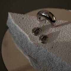 Bold cuff oorbellen
