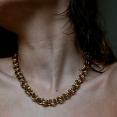 Maliën necklace gold plated