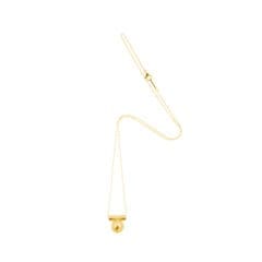 Dot necklace gold plated