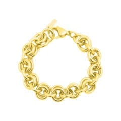 Maliën armband verguld