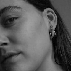 Cutted earrings