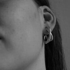 Cutted earrings