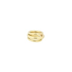 Triune pinkey ring gold plated
