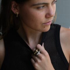 Alike ring gold plated