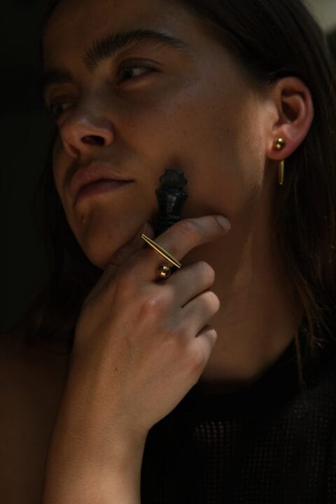 Conflicting ring gold plated - Image 2