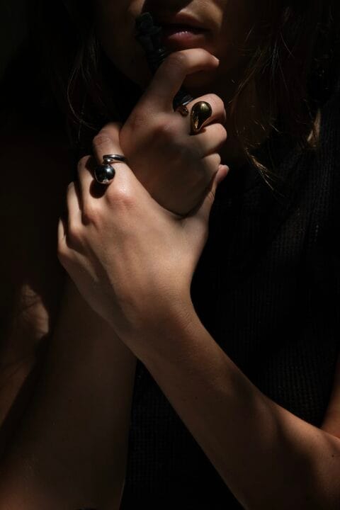 Liquefy ring gold plated - Image 2
