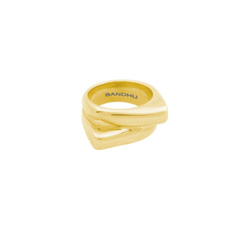 Alike ring verguld