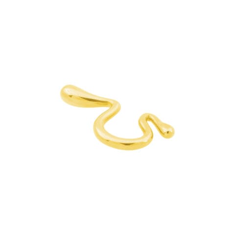 Liquefy ear cuff gold plated - Image 4