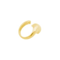 Liquefy ring gold plated