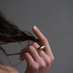 Duo linked ring
