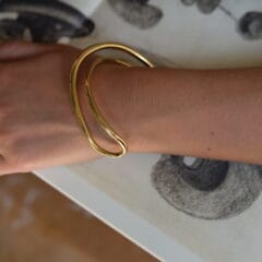 Fuse bracelet gold plated