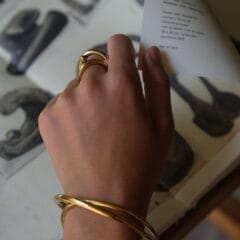Fuse ring gold plated