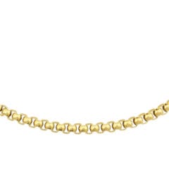 Clasp necklace gold plated