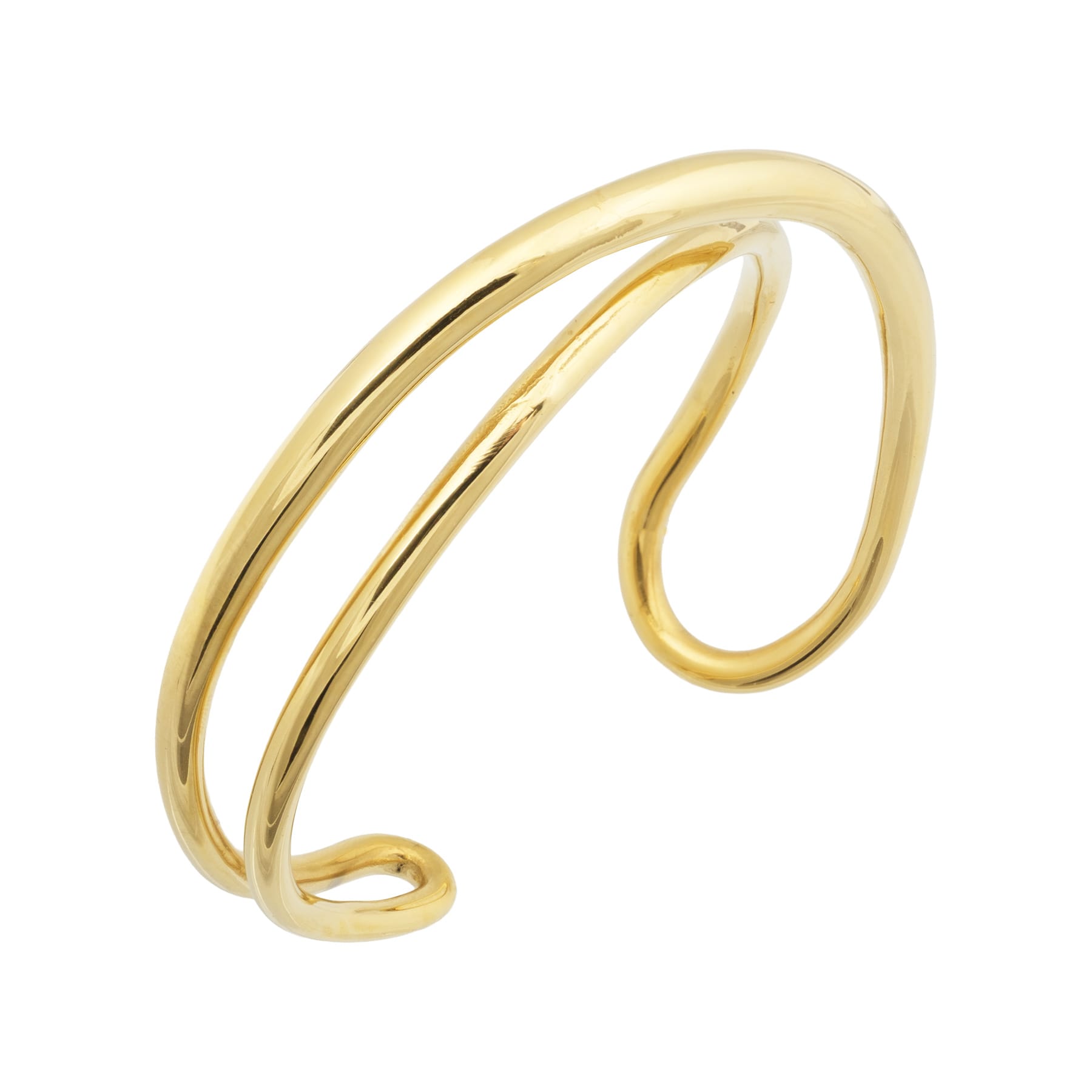 Fuse bracelet gold plated