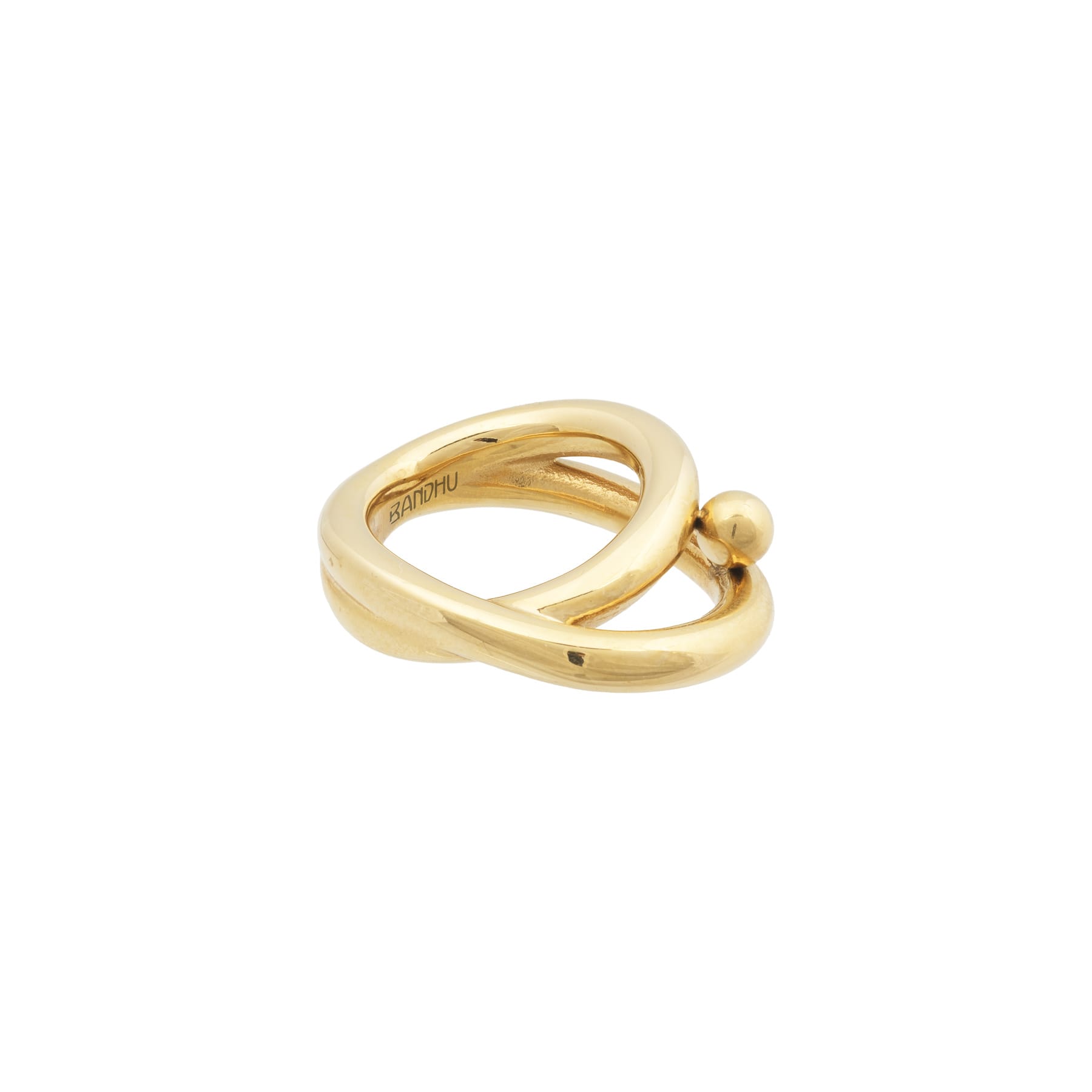 Fuse ring gold plated